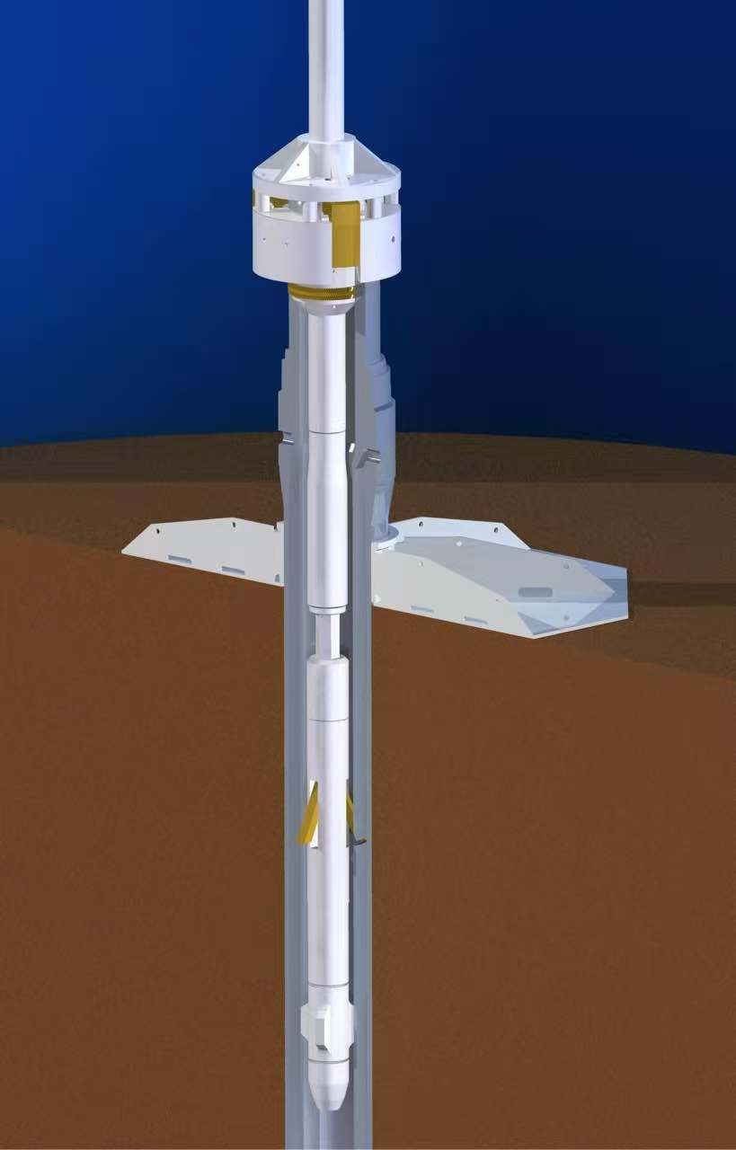 Outside Suspension Abandonment Tool — Structural Diagram